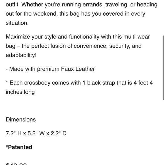 Brixley Leather Crossbody - Picture 7 of 7